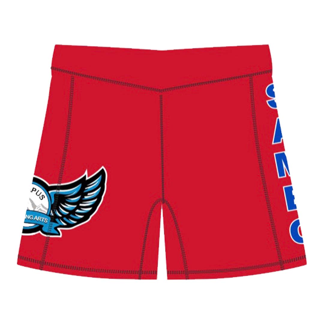 RED Olympus Sambo Jiu-Jitsu Fusion Grappling Shorts